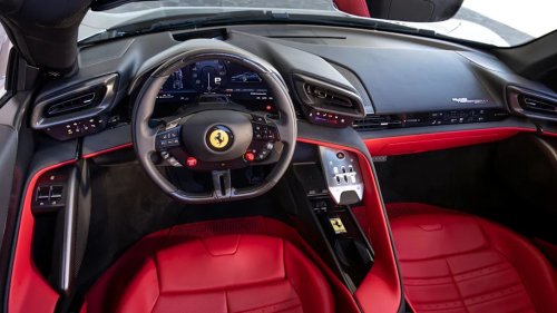 Ferrari, Ferrari Testarossa, Road Test: The 1,036 HP Ferrari 849 Testarossa Spider Delivers Brutal Speed and Brutalist Styling