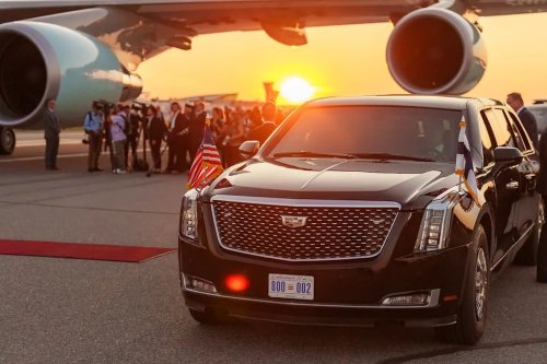 See inside 'The Beast,' Trump's $1.5 million bulletproof presidential limousine