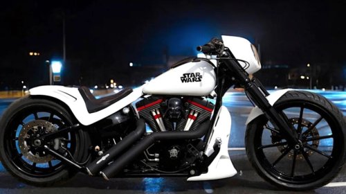 This Star Wars-Inspired Harley Might Be The Coolest Bike You See This Week