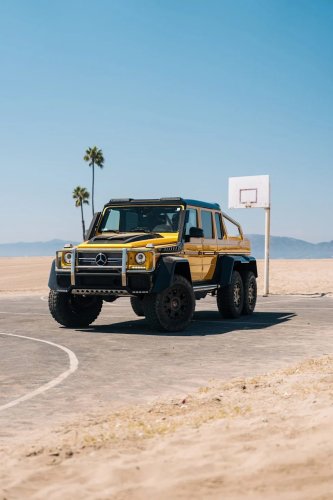 Mercedes, This Mercedes-AMG G65 6x6 Had to Hide Out from the Russians