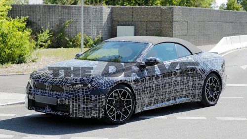 BMW, Spied: BMW i4 Convertible Confirms EV Droptops Are Going Mainstream