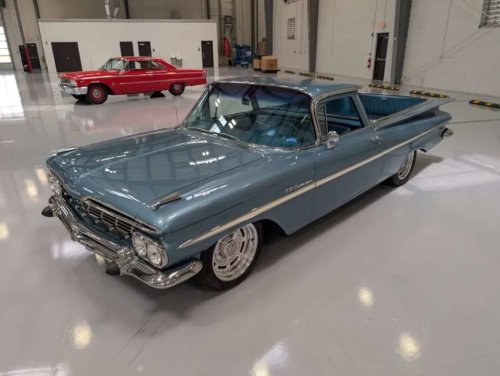 Chevrolet, Chevrolet El Camino, 1959 Chevrolet El Camino: A Pro-Touring Restomod Built for George Poteet at GAA Classic Car Auction