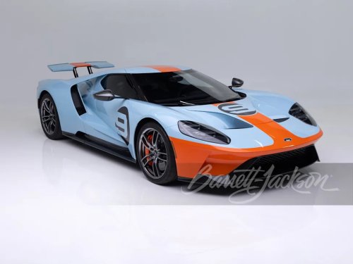 No-Reserve 2019 Ford GT '68 Heritage Edition Heads to Barrett-Jackson Scottsdale
