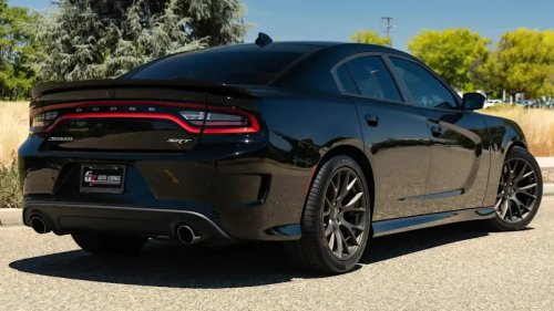 Son Gifted Dad The Charger Hellcat Of His Dreams, But He Barely Drove It