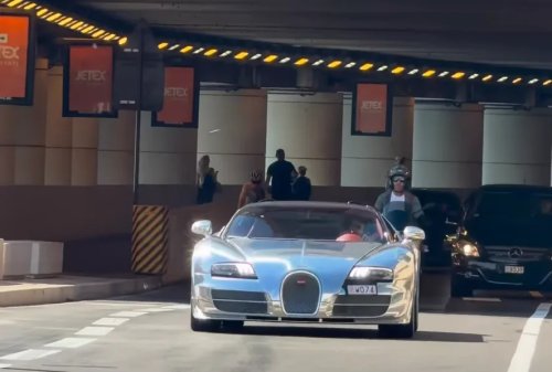 Bugatti, Bugatti Veyron, Fernando Alonso’s One-Off Mirror-Like Bugatti Veyron Turns Heads on the Streets of Monaco—It Took Over 20 Tons of Aluminum to Build It