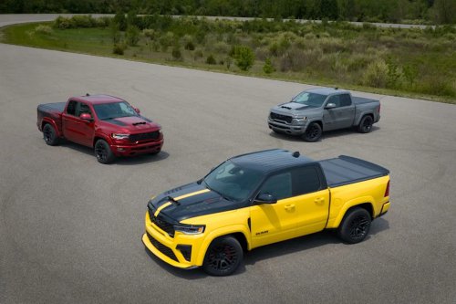 RAM, Ram Revives the Muscle Truck With 3 New Rumble Bee Models, Including a 777-HP Hellcat Version