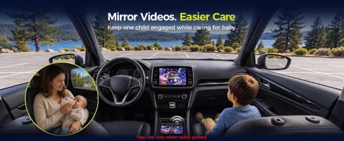 How To Keep Tabs On Your Baby While You Drive With The LAMTTO RC38