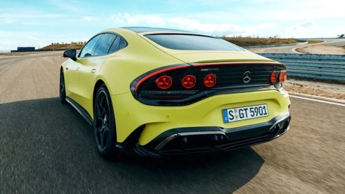 Mercedes, SuperCar, Mercedes Reveals Electric AMG GT Four Door With Supercar Level Power