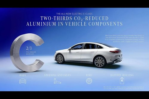 Mercedes, Mercedes Is Building The Electric C-Class With 108 Pounds Of Recycled Plastic