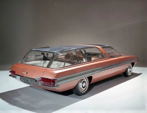 This Ford's Wagon From 1964 Literally Has A Living Room Sofa Inside