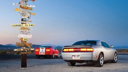 Dodge, Dodge Challenger, Ford, Dodge Challenger SRT8 vs. Ford Shelby GT500: The 2008 Muscle Car Battle Nobody Saw Coming