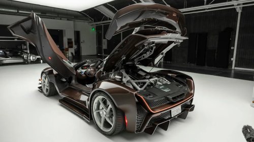 The $2,750,000, 3D-Printed Czinger 21C Spyder Makes 3,267 Pounds of Downforce—Roofless