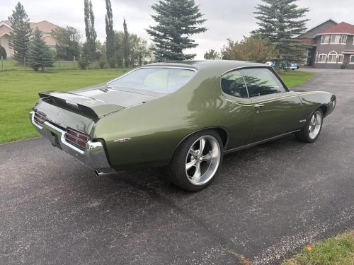 1969 Pontiac GTO Hardtop Coupe for Sale With 83,000 Miles Shown
