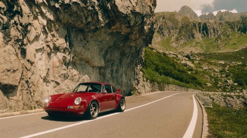 Singer-Reimagined Porsche 911s Take to the Swiss Alps in Photos