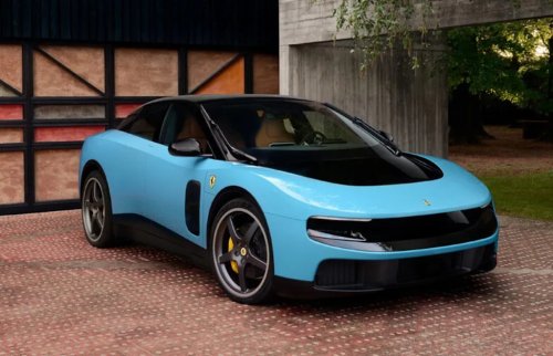 Ferrari, Ferrari Unveils First EV, With Some Design Help From Jony Ive