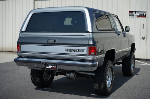 Chevrolet, Chevrolet Blazer, Chevrolet Silverado, 1987 Chevrolet K5 Blazer Silverado For Sale With 1,400 Miles on the Build