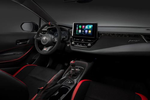 View Interior Photos of the 2026 Toyota GRMN Corolla