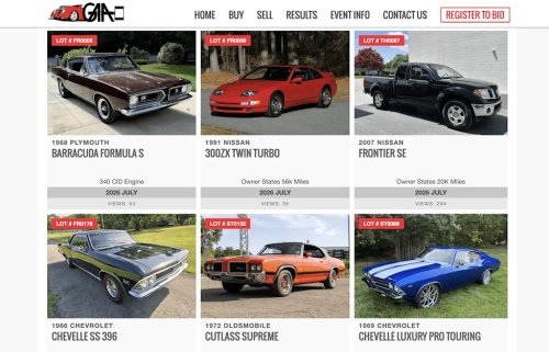 GAA Classic Cars Set to Roll Out Boss 429s, Jimmy Buffett's Nash, and a SpaceX-Inspired Build at July Auction