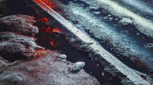 Why Do Roads Look Soapy After It Rains?