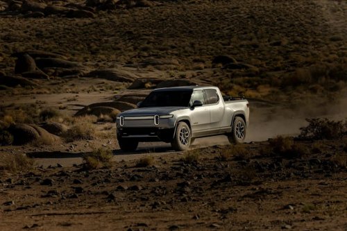 Rivian Is Baking Waze's Cop and Speed Camera Alerts Straight Into the Dashboard
