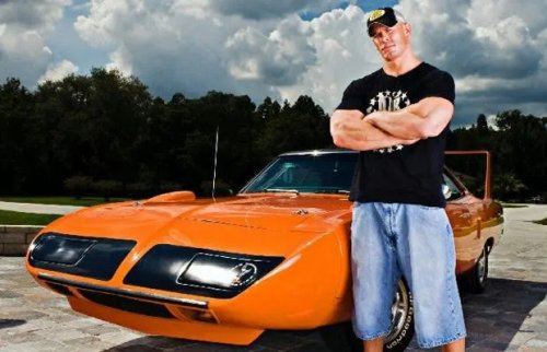 Inside John Cena's Muscle Car Collection