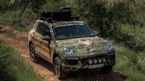Porsche, Porsche Cayenne, Porsche Joins the Fight Against Africa's Rhino Poachers With a Specially Modified Cayenne