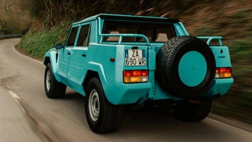 This V12-Powered Lamborghini Was Designed For Off-Roading