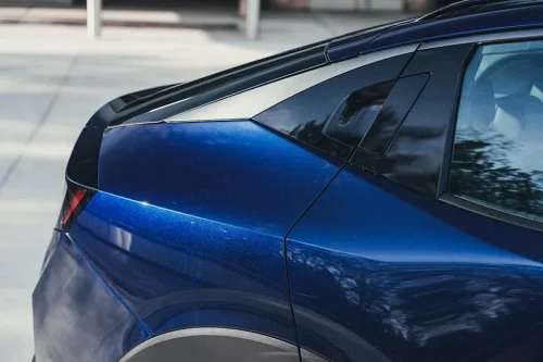 See Exterior Pics of the 2026 Nissan Leaf Platinum+
