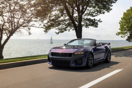 Ford, Ford Mustang, View Photos of the 2027 Ford Mustang Dark Horse SC Convertible