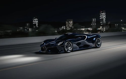 Bugatti Reveals the Gorgeous Destrier, Third Creation of its Programme Solitaire