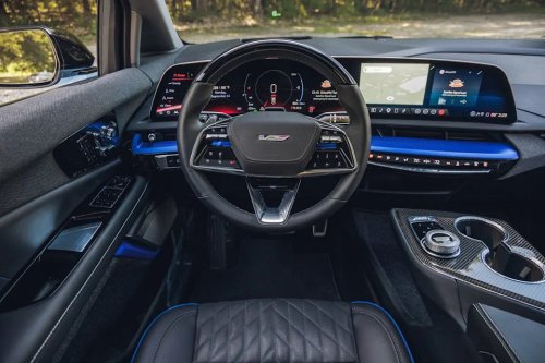 Speak Softly and Carry a Pretty Big Stick: We Test the 519-HP 2026 Cadillac Optiq-V