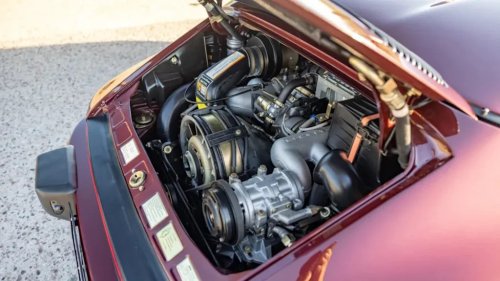 Ruby Red 1989 Porsche 911 Speedster With 6,000 Miles Draws $257,000 Bid