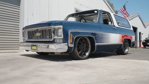Chevy, This Pro-Touring '73 Chevy Blazer Packs a Supercharged 600-HP LSA V8 and Track-Ready Engineering