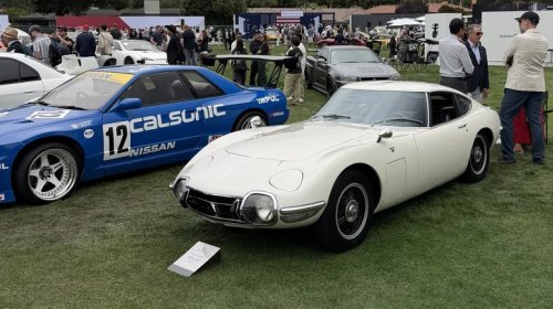 Ferrari, There Were So Many Awesome JDM Cars At Monterey Car Week, And One Of The Rarest Was A Ferrari