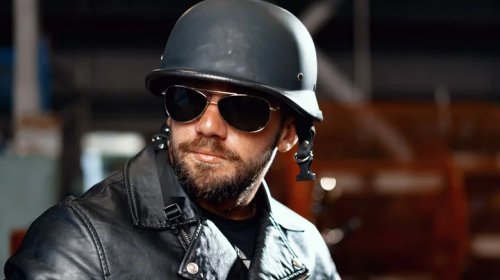 Why Do Some Bikers Wear German Helmets?