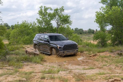 The Toyota Sequoia Trailhunter Is an Off-Road-Ready Three-Row SUV