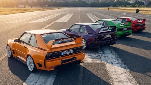 Audi, Audi Sport Quattro Returns As A Stunning 500-HP Restomod With Rally-Bred Attitude