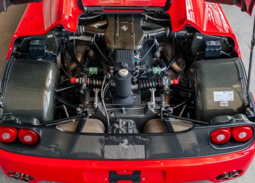 Ferrari, Ferrari F50, Mike Tyson’s 202-MPH Ferrari F50 Heads to Auction—Signed Boxing Gloves Included