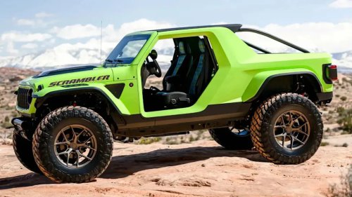 Jeep Might Be Working On A V8 Scrambler — And It Sounds Insane