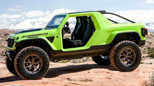 Jeep, Jeep Might Be Working On A V8 Scrambler — And It Sounds Insane