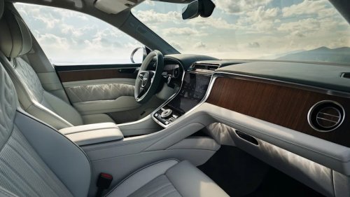 The electric Bentley Torcal has a soundtrack performed by real musicians playing drums, viola and guitar
