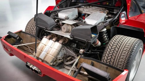 Modified Ferrari F-40 With 527 HP Could Smash Auction Records