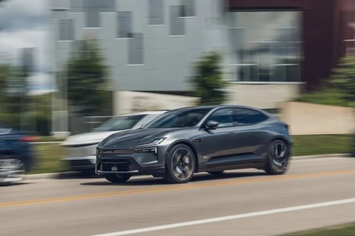 See Exterior Pics of the 2026 Polestar 4 Dual Motor Performance Plus