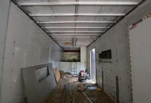 YouTuber Chopped the Roof Off an 8,900-Pound Trailer to Build a Luxury Two-Story Camper
