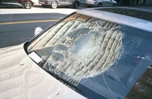 A Brick Doesn't Know Your Windshield Has A Camera Behind It. Richmond Just Found Out The Hard Way