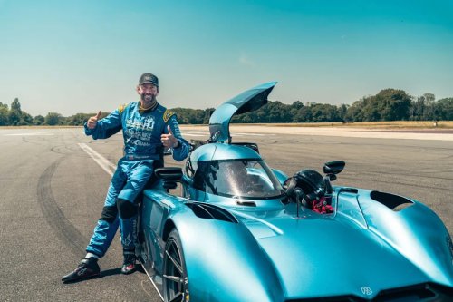 Travis Pastrana Drives McMurtry Spéirling—and Is Blown Away