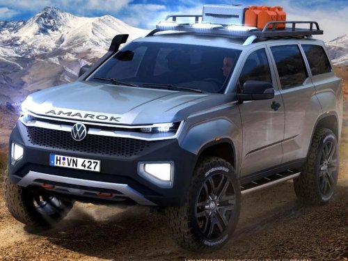 Volkswagen, Volkswagen Amarok, SUV, Volkswagen Built A Secret 7-Seat Amarok SUV And Still Wants One