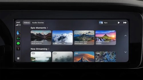 Video playback finally comes to Apple CarPlay, but there's a catch