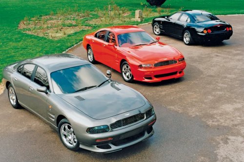 Awesome Aston Martin Virage 6.3 driven