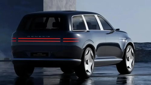 Genesis, SUV, Genesis' New Flagship SUV Will Get Rolls-Royce-Style Doors
